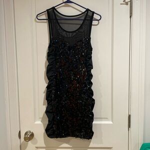 Girl’s Bailey Blue sequin Dress